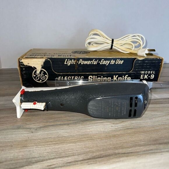 Vintage GE General Electric EK9 ​Kitchen Custom Electric Slicing Knife With Box - Picture 4 of 7